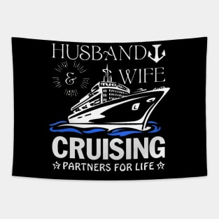 Husband And Wife Cruising Partners For Life Tapestry