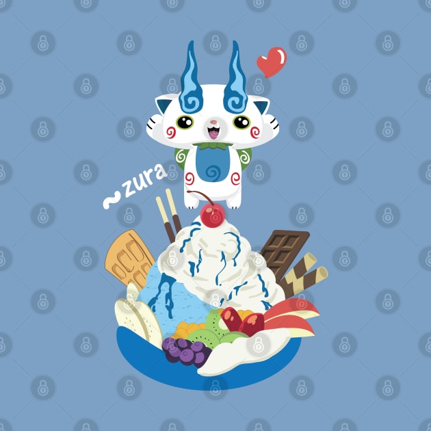 Ice Cream Komasan by DatLonelyTurtle