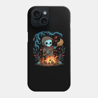 Witch skull Phone Case