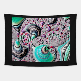 "Fractal Fantasy #2" Tapestry