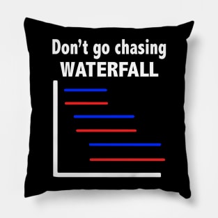 Funny Don't Go Chasing Waterfall Pillow