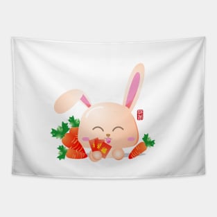 Rabbit Chinese New Year 2 Tapestry