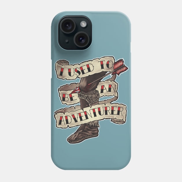 I Used To Be An Adventurer Phone Case by kimhobby