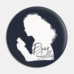 Dear Sally (White Version) Pin