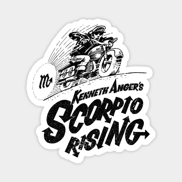 Scorpio Rising Magnet by n23tees