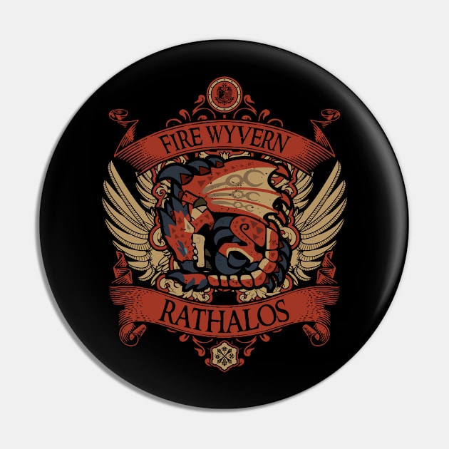 RATHALOS - LIMITED EDITION Pin by Exion Crew