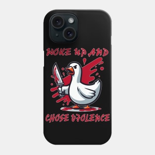 goose chose violence Phone Case