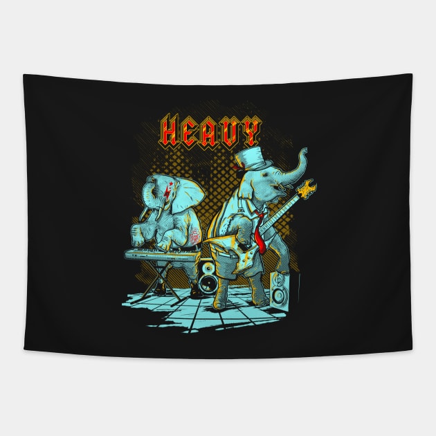 Heavy Metals Tapestry by LivMat