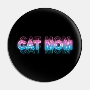 Cat Mom Pin