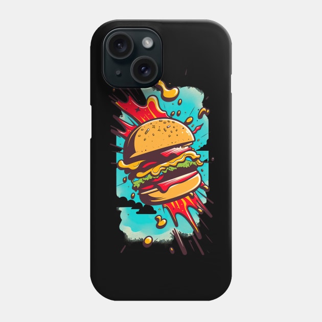 Burger lover Phone Case by Greeck