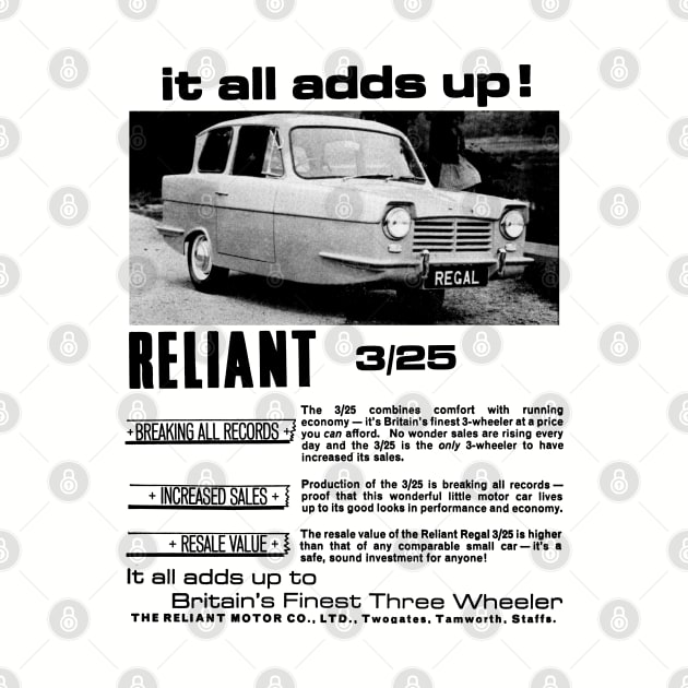 RELIANT REGAL - advert by Throwback Motors