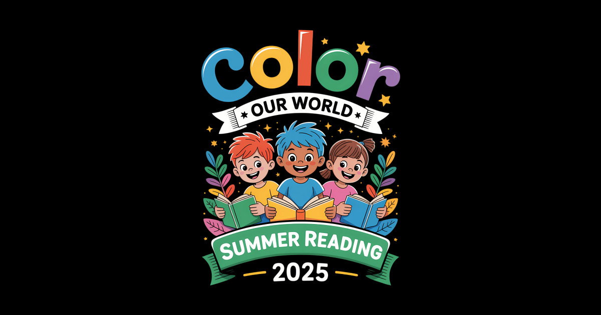 Color Our World Summer Reading Program 2025 Book Lover - Color Our ...