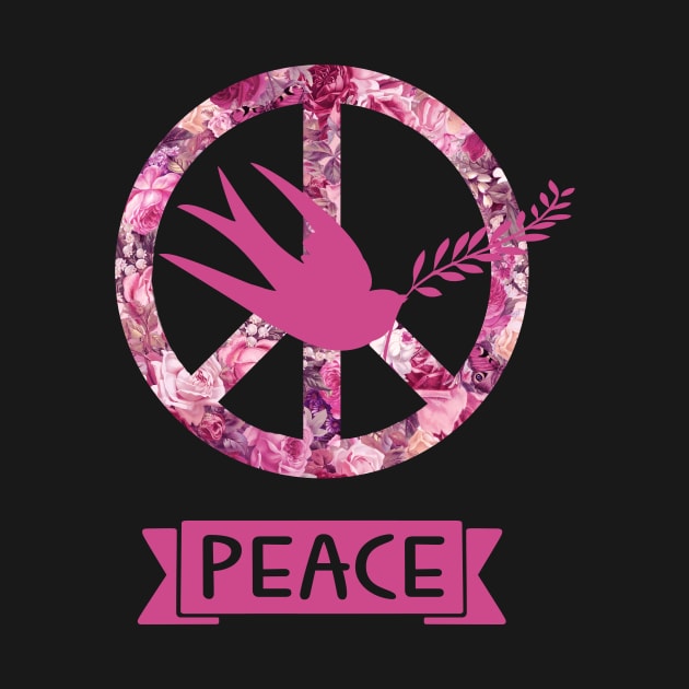 Peace dove by LebensART