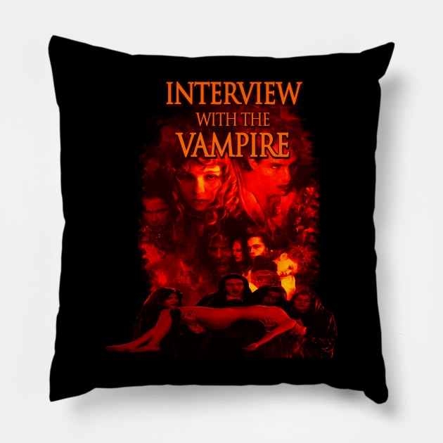 Interview With The Vampire Pillow by The Dark Vestiary