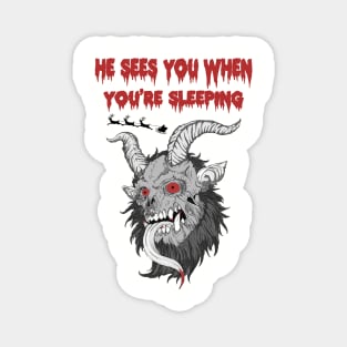 Christmas Krampus Magnet