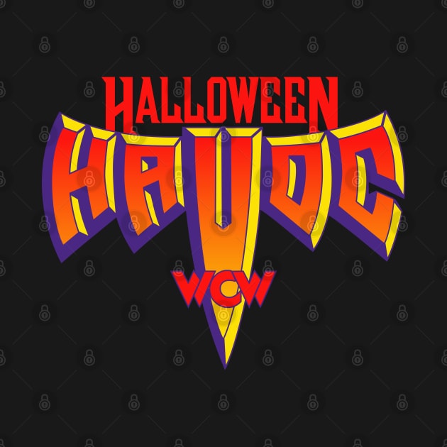 WCW Halloween Havoc by Authentic Vintage Designs