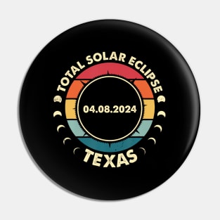 Solar Eclipse 2024 Texas Solar Eclipse 2024 (2) Solar Pin