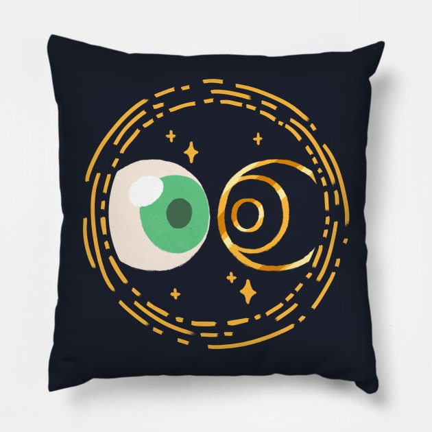 Gemini Pillow by densukii