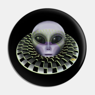 Alien Vortex Pin