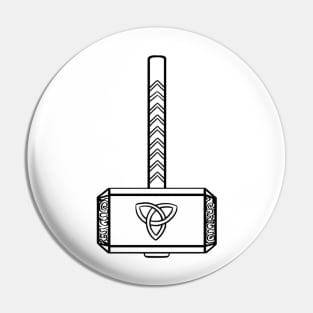 The hammer of the god of thunder. Pin