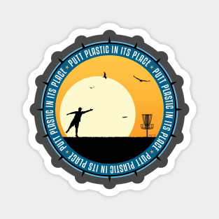 Disc Golfer Magnet