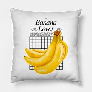 Banana Lover - Fruitarian Vegan Power Pillow