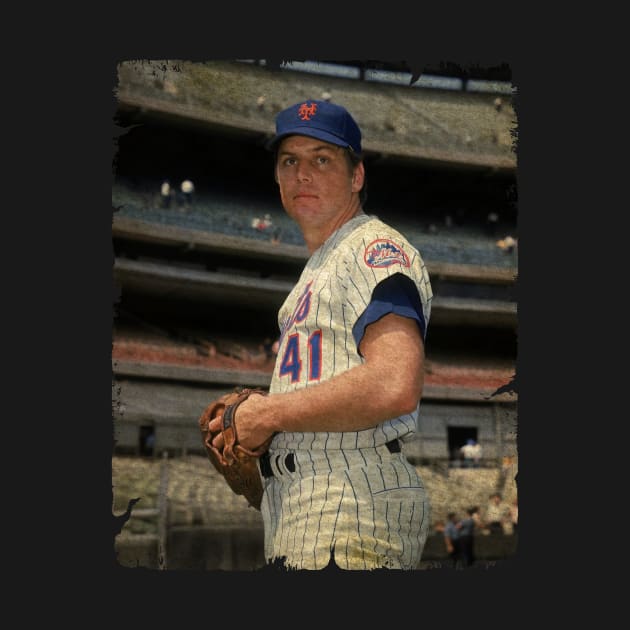 Tom Seaver in New York Mets by SOEKAMPTI