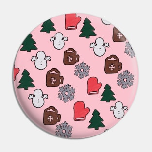 Element Christmas Day format pattern Pin