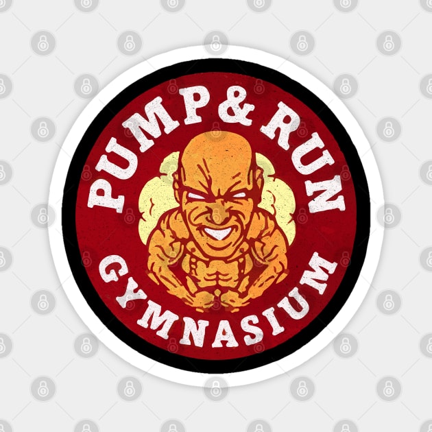 "Pump & Run Gymnasium" - GTA V Print Magnet by DungeonDesigns