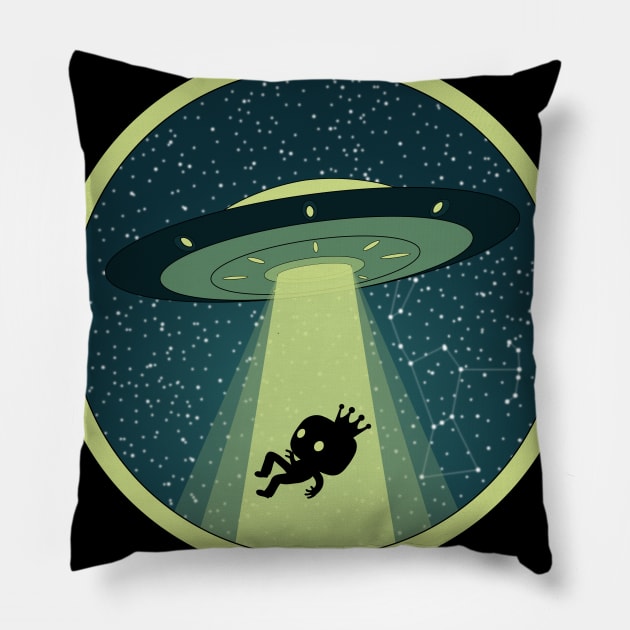 Funatic Abduction Pillow by Kickinittt