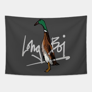 Long Boi Mallard Duck Tapestry