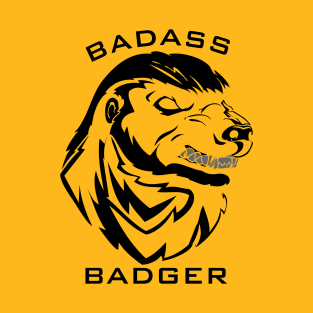 Badass Honey Badger T Shirt T-Shirt