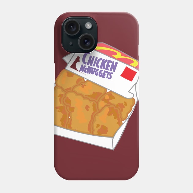 Chicken Nuggets Phone Case by courtneylgraben