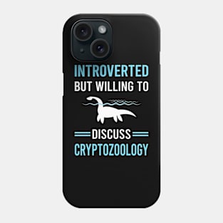 Introverted Cryptozoology Cryptid Cryptids Phone Case