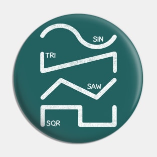 Synthesizer Waveforms Design / Faded Style Pin