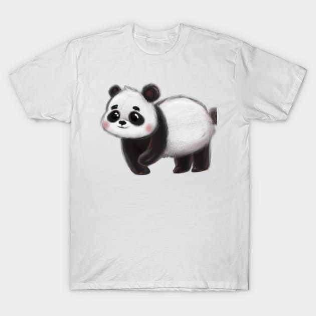 Panda Baseball' Unisex Premium T-Shirt