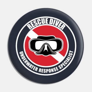 Rescue Diver Gift Pin