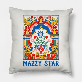 Mazzy Star - Psychedelic Fan Art Design Pillow