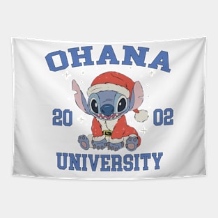 Ohana means family - Christmas Stitch Tapestry