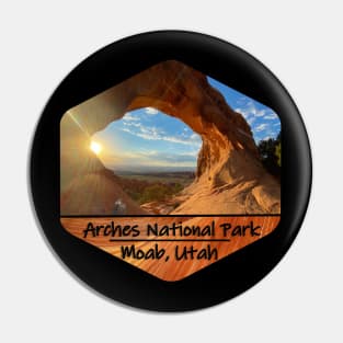 Sunrise in Arches National Park Pin