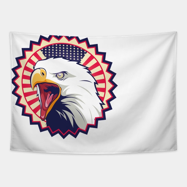 Royal eagle Tapestry by ABCSHOPDESIGN