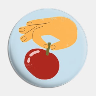 Picking apples Pin