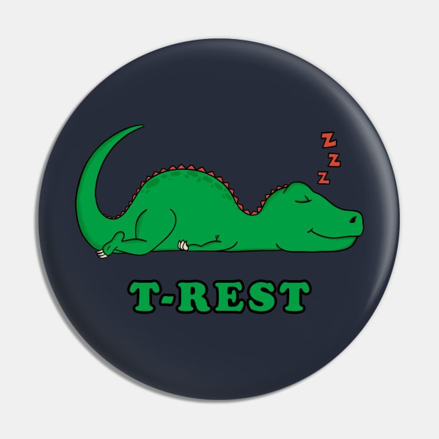 Dinosaur t-rest Pin by coffeeman