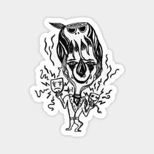 happy joker Magnet