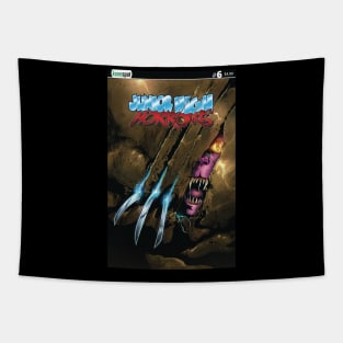 Junior High Horrors 6 Howling parody Tapestry