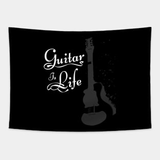 Guitar is life Tapestry