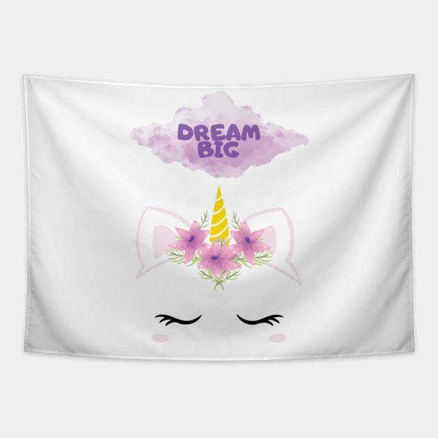 Unicorn Dream BIG Tapestry by EmaDesigns