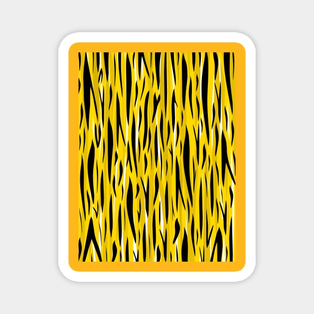 TIGER Markings Magnet by SartorisArt1