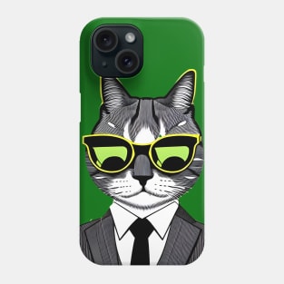 Cool Cat Boss Phone Case