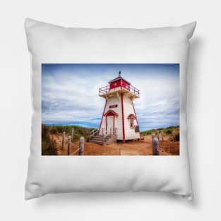 Covehead Lighthouse PEI 11 Pillow